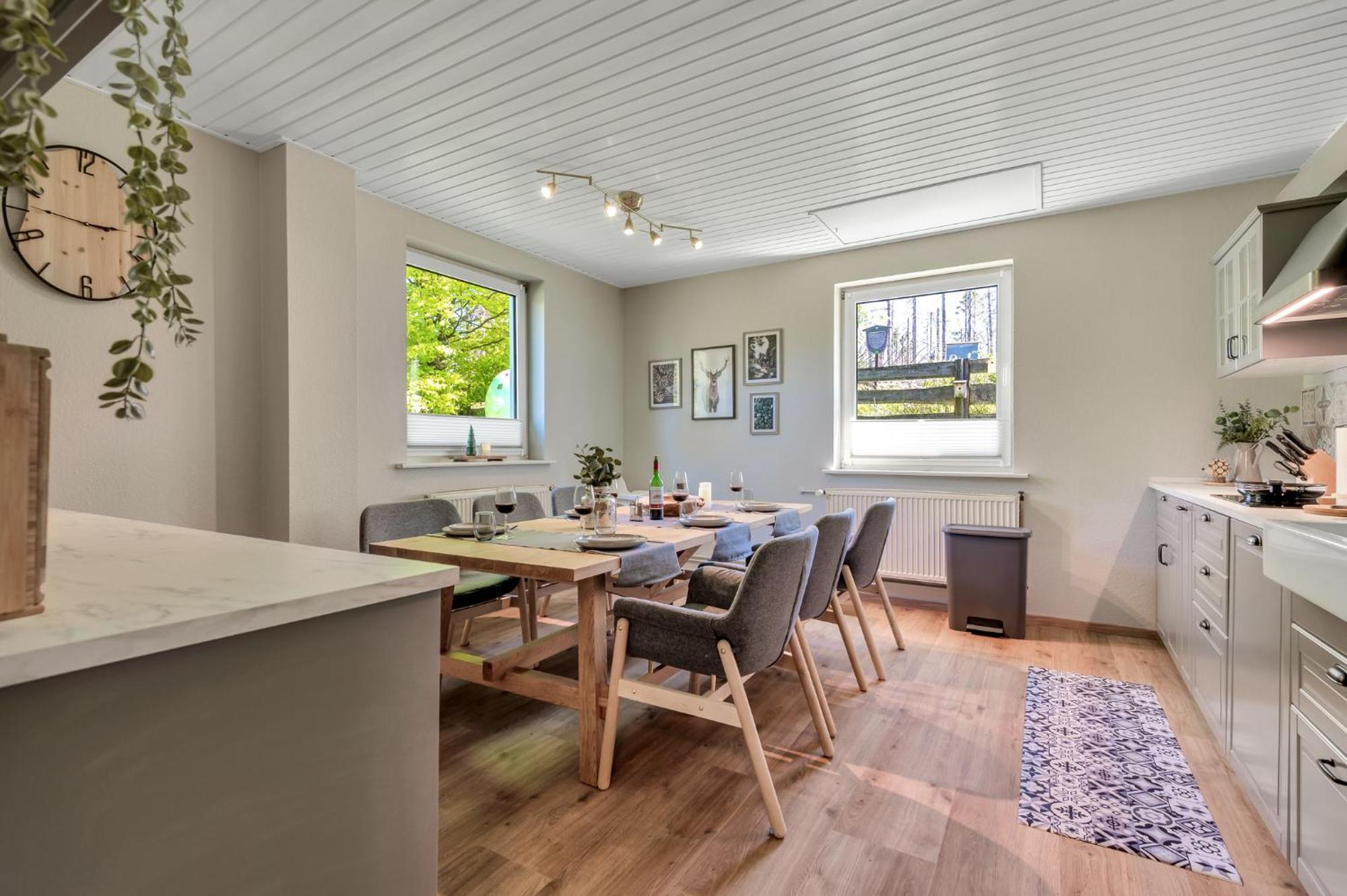 Gruppen & Familien-Ferienhaus Haensel Torfhaus Buitenkant foto